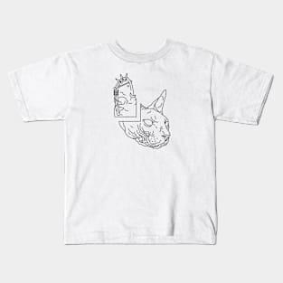 Pierced Kitty Kids T-Shirt